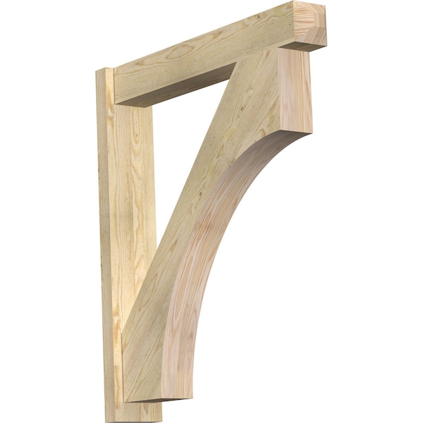 Ekena Millwork Westlake Craftsman Rough Sawn Outlooker, Douglas Fir, 6"W x 34"D x 38"H OUT06X34X38WTL04RDF - main